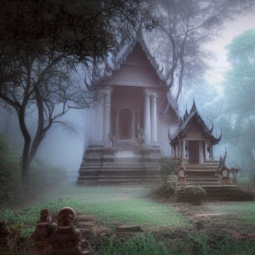 Ethereal Abandoned Temple in Thailand