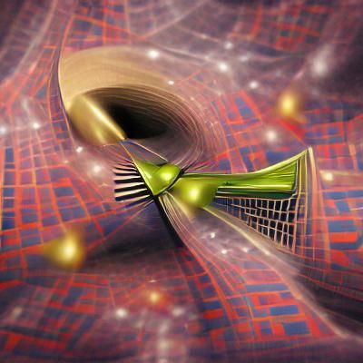 Quantum Tunnels Bridging Spacetime Fabric