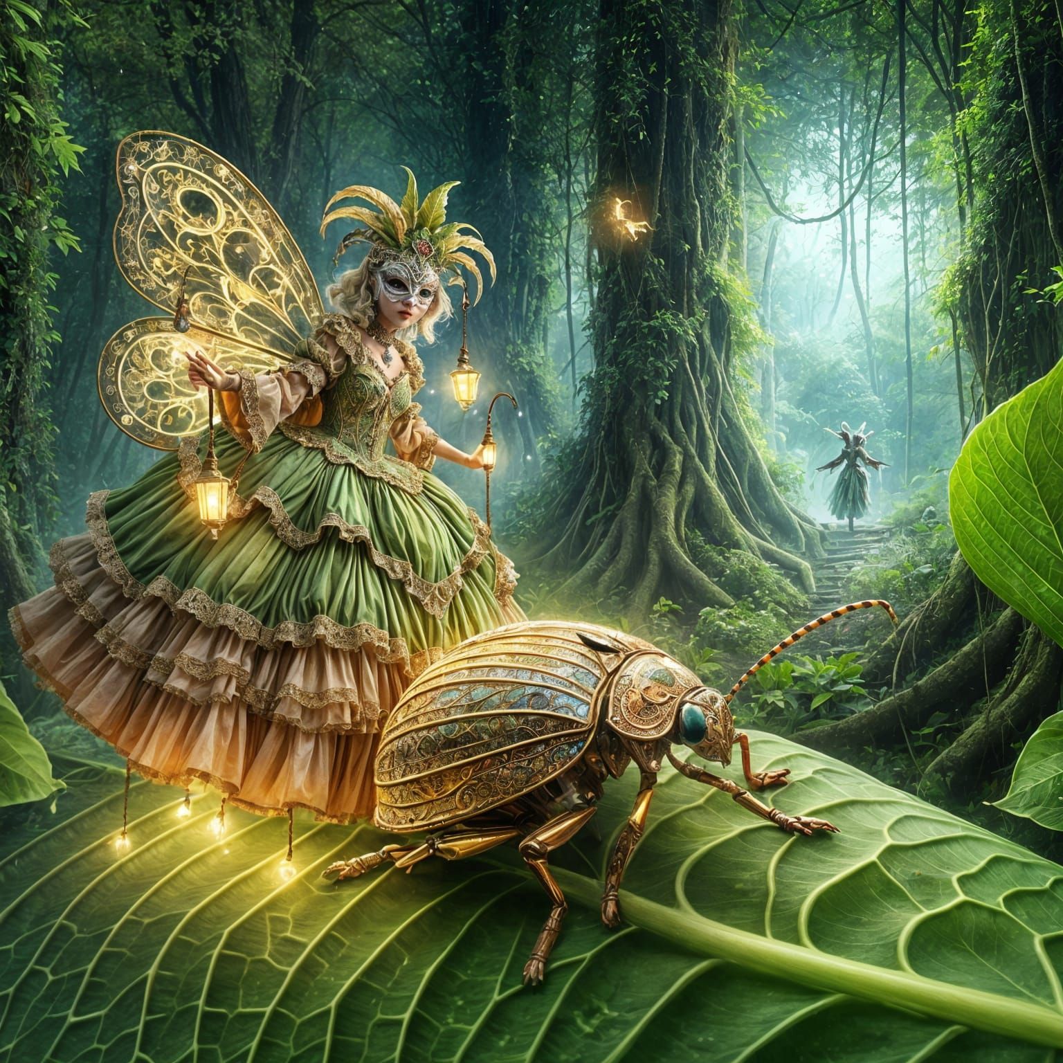 Enchanted Fairy Walks in Mystic Forest
