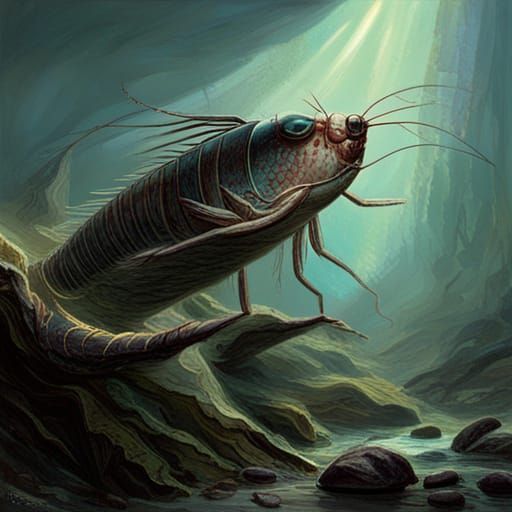 Silverfish Lepisma saccharinum