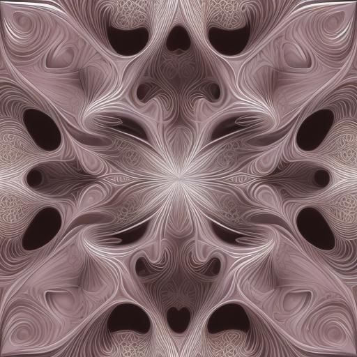 Abstract Fractal: Mathematic Light in 3D Shading