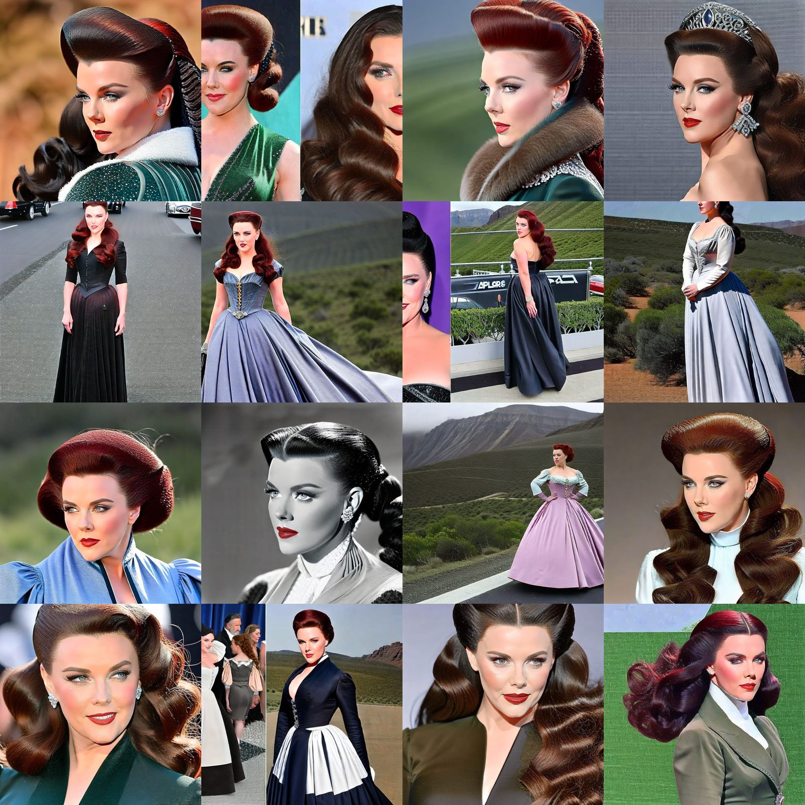 Scarlett O'Hara Cosplayer After Fan Event