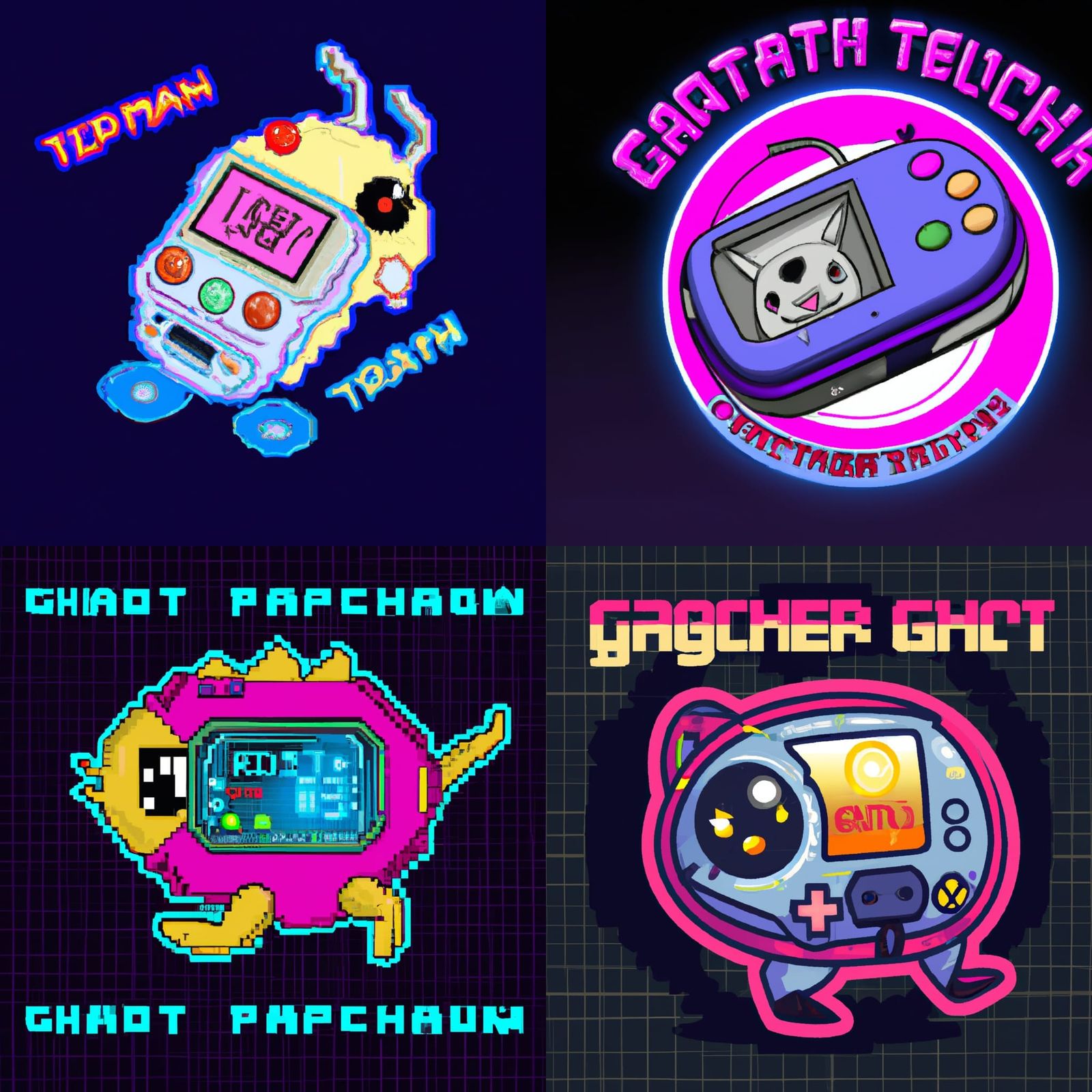 Tamagotchi Plays Cyberpunk 2077