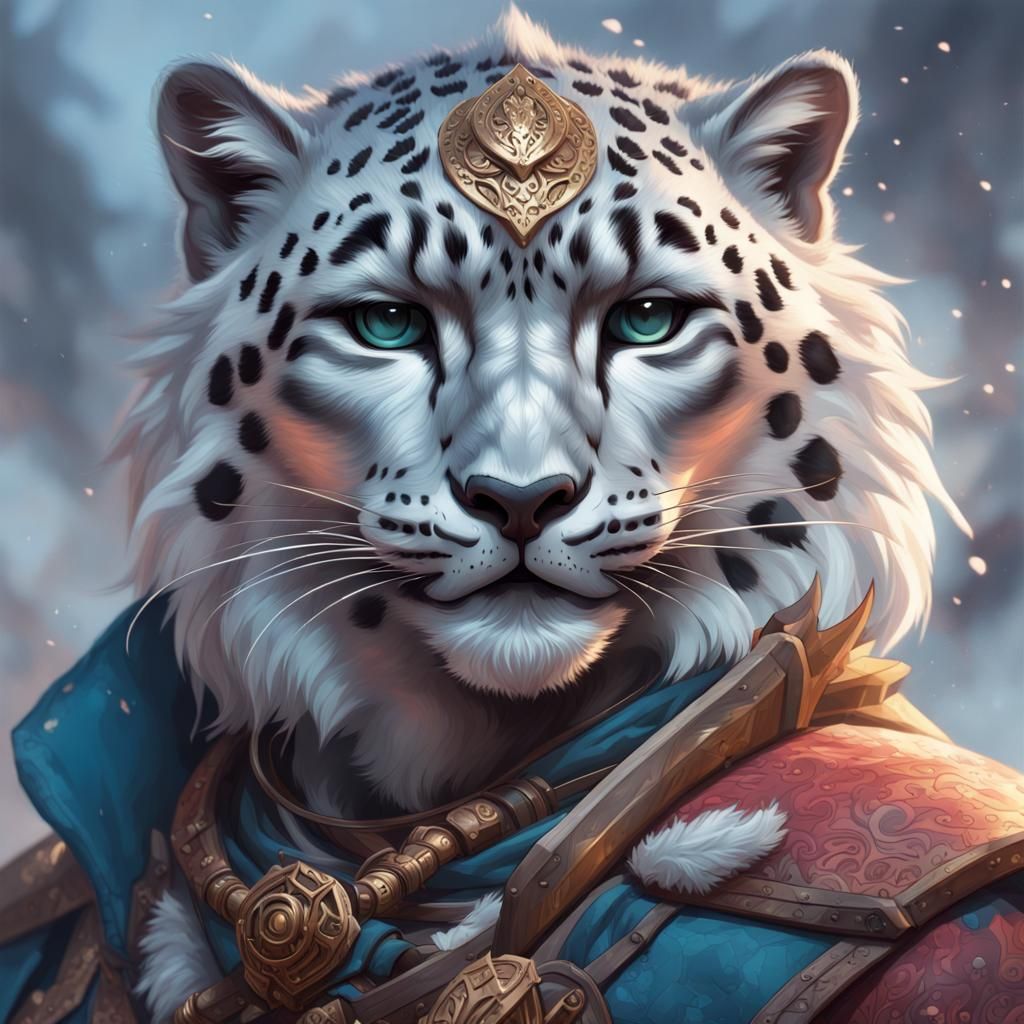 Snow Leopard Warrior