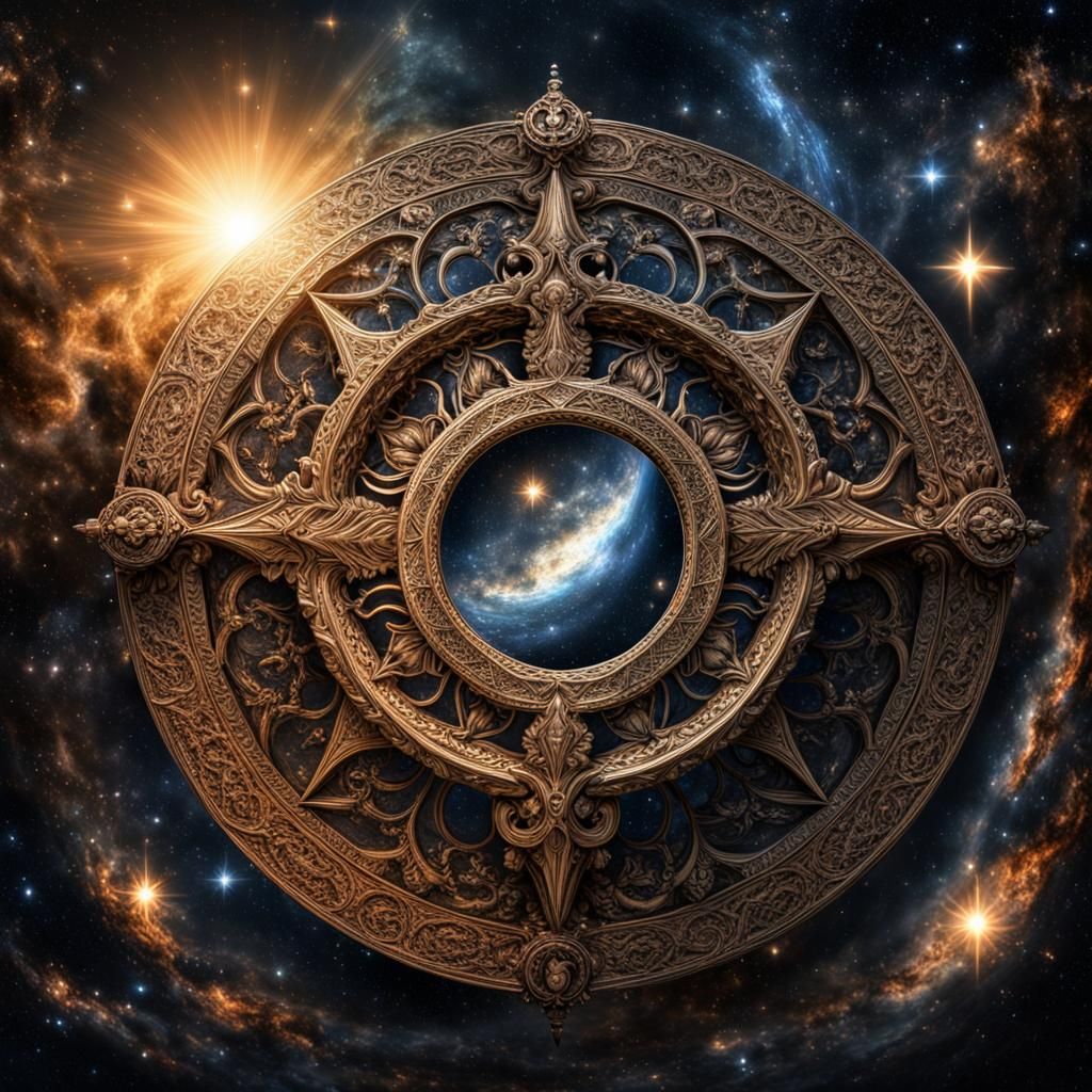 Celestial Love and Truth in Hyperrealistic Detail