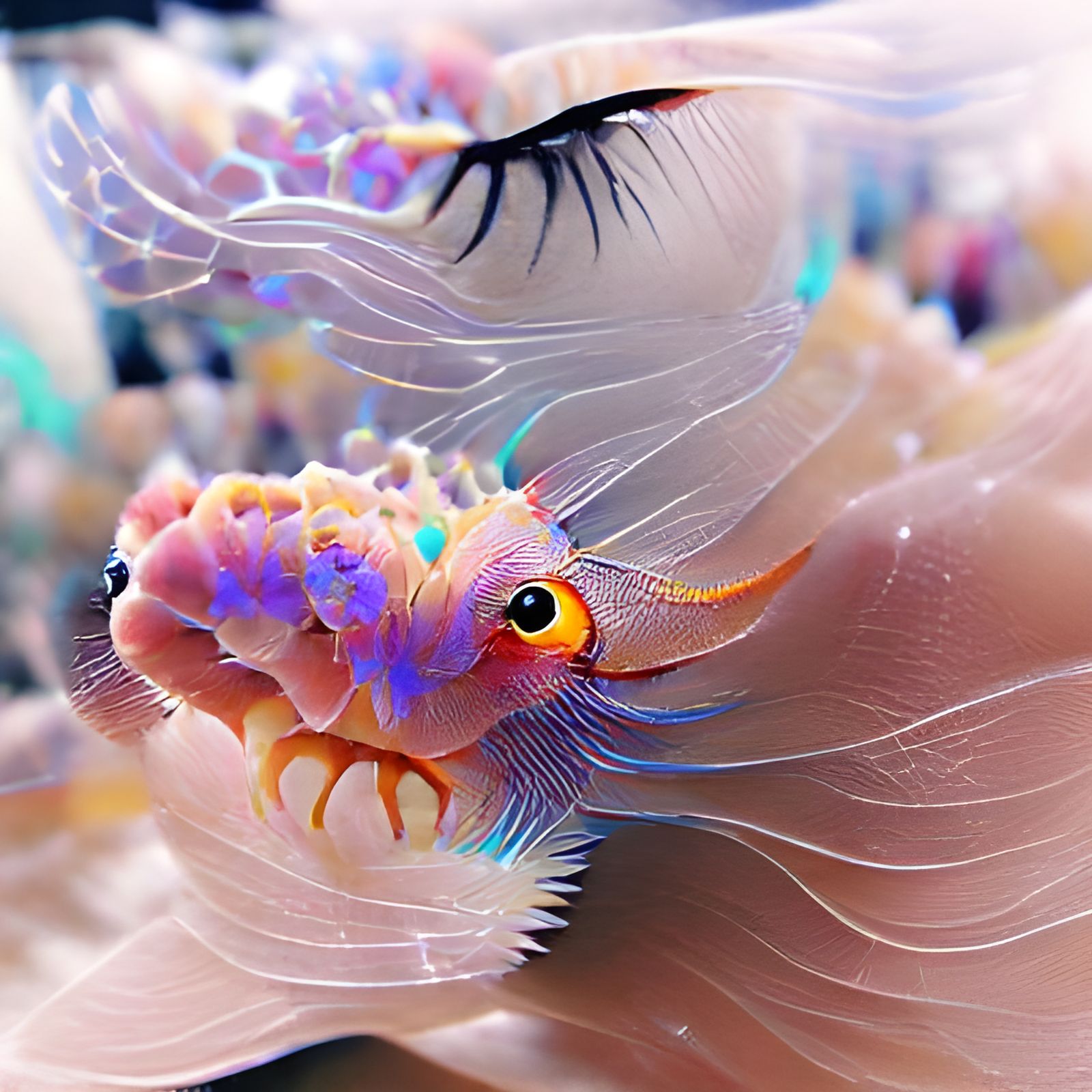 Beautiful Creature Generated by AI