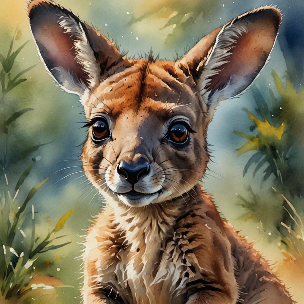 Baby kangaroo