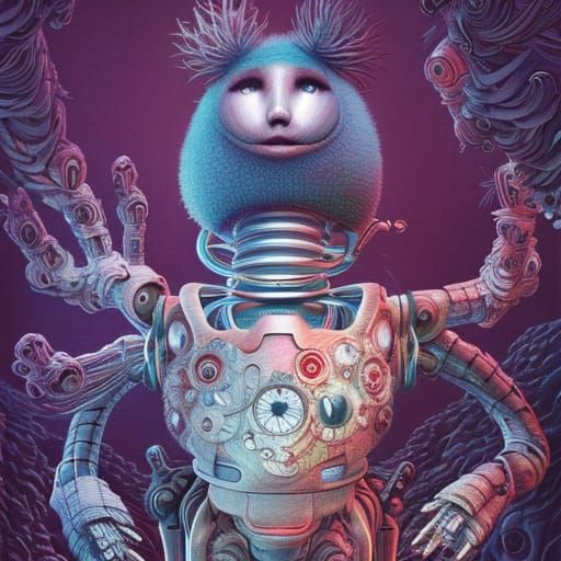 Fluffy Robot Mutation with Existential Terror