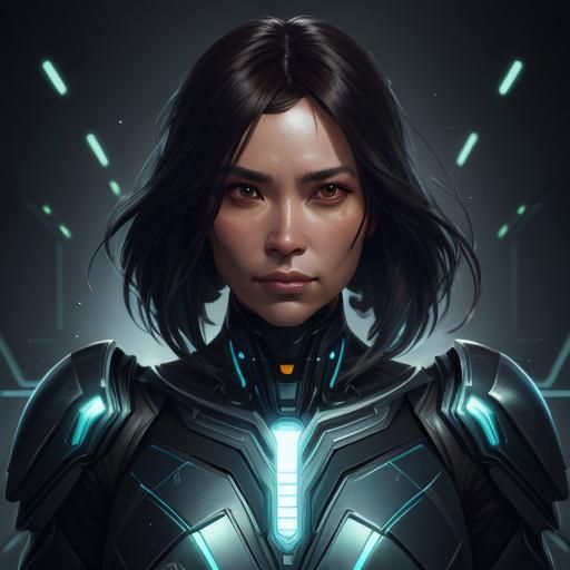 Cybernetic Organic Life Portrait in Unreal Engine 5