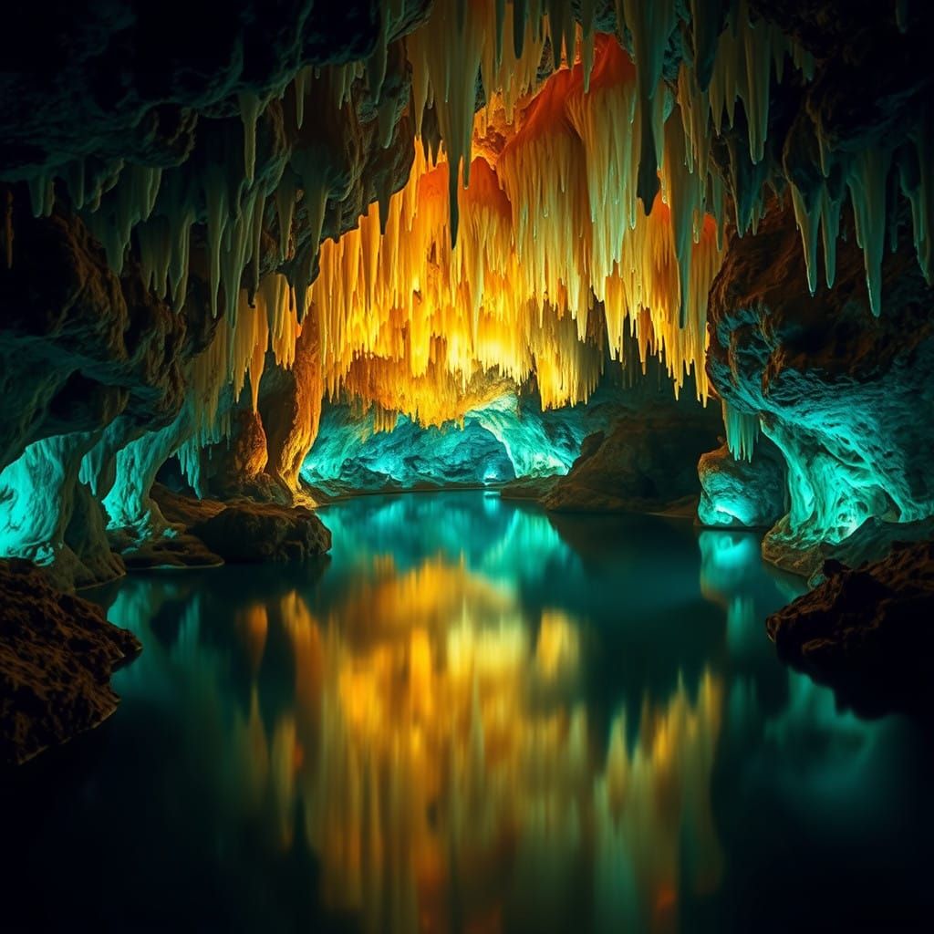 Luminous Glowworm Caves of New Zealand