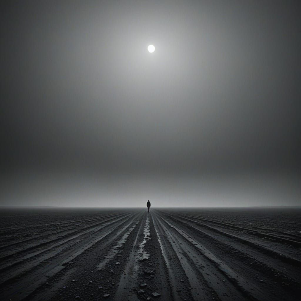 Ethereal Void Landscape