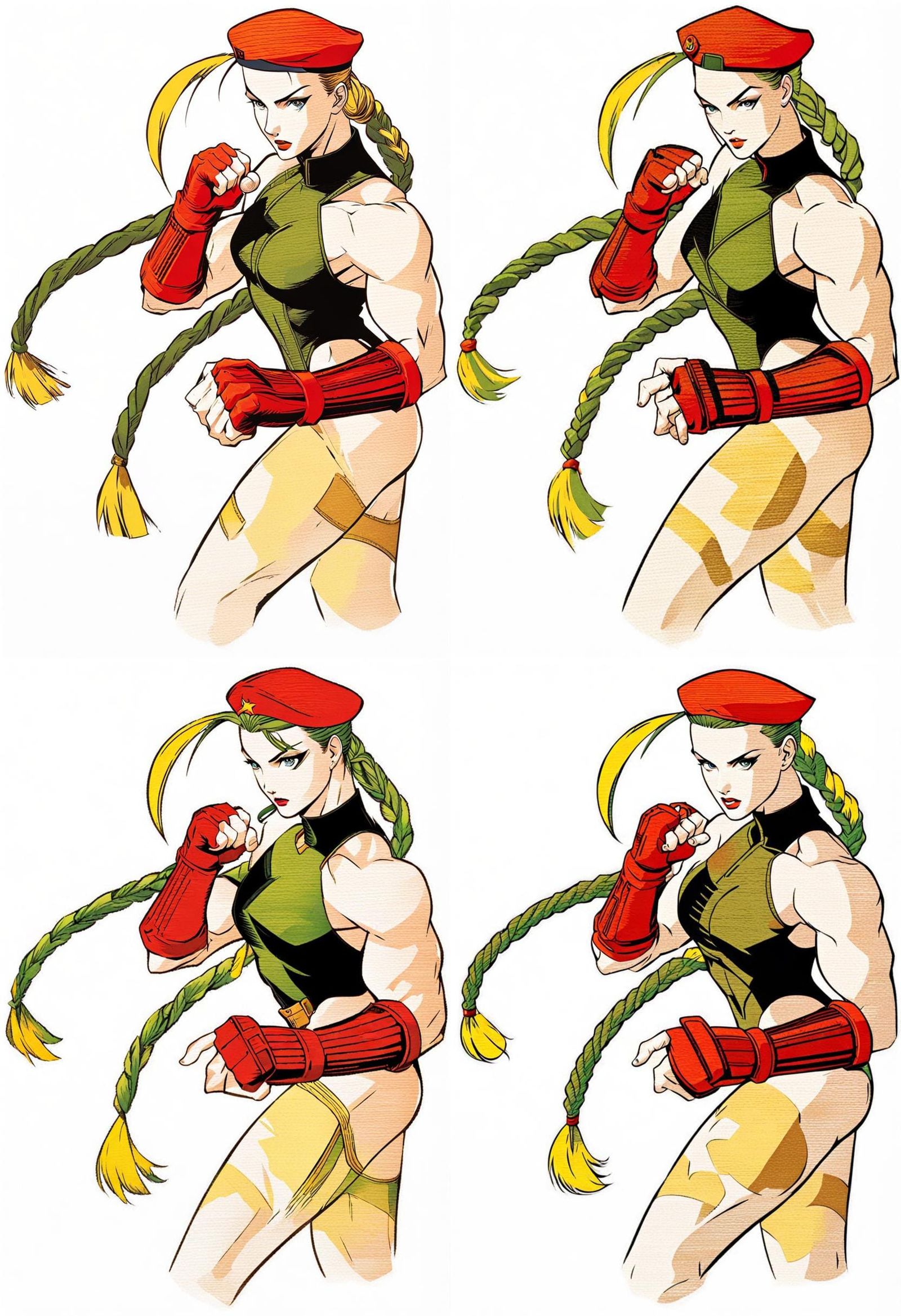 Rumer Willis as Cammy: Comic Book Illustration