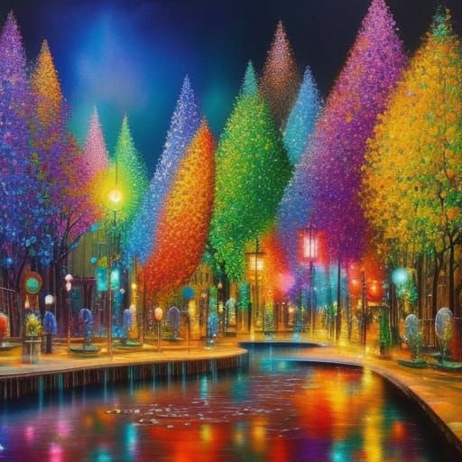 A Colourful Park