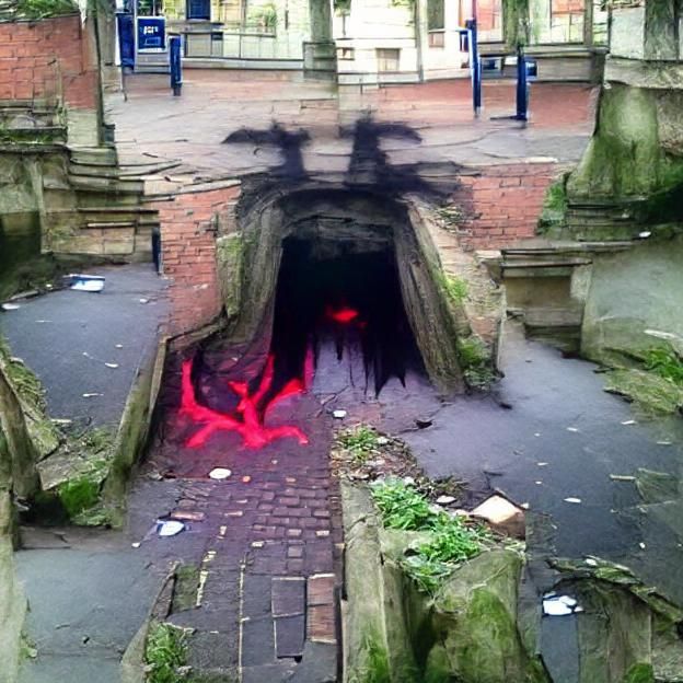 Demonic Underworld Surfaces in Nottingham