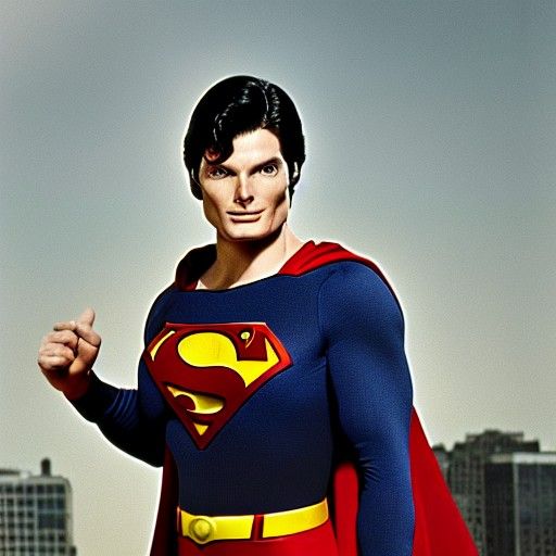 Superman as Harry Potter: Cinematic Portrait