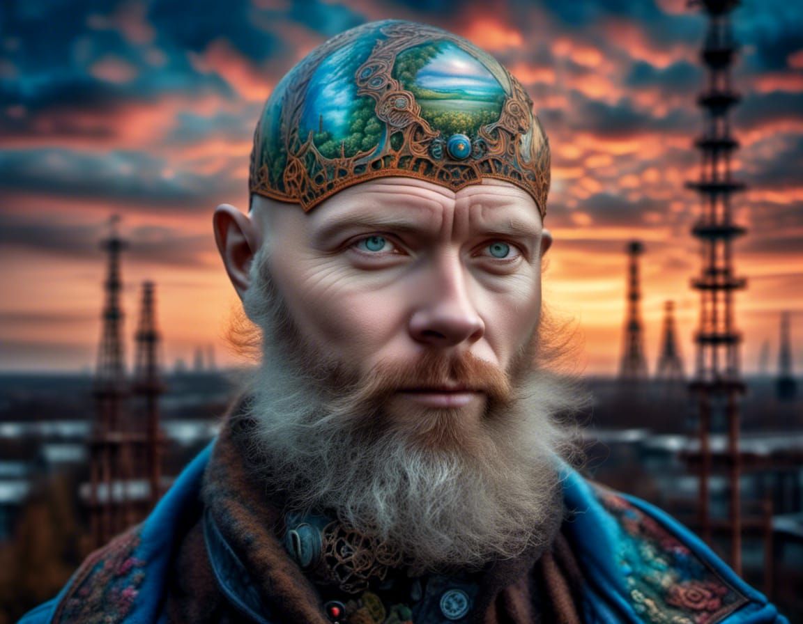 Powerful man in a tormented land