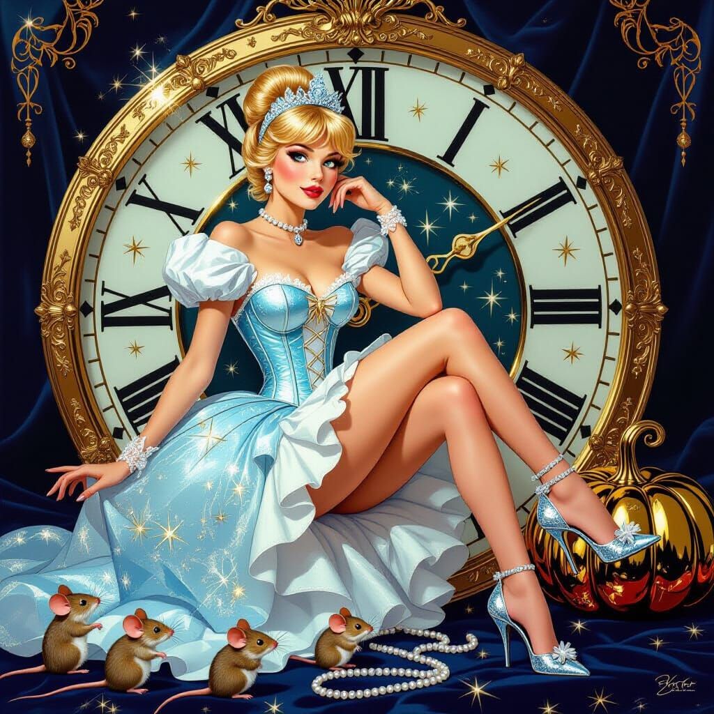 Cinderella in Royale Boudoir Style