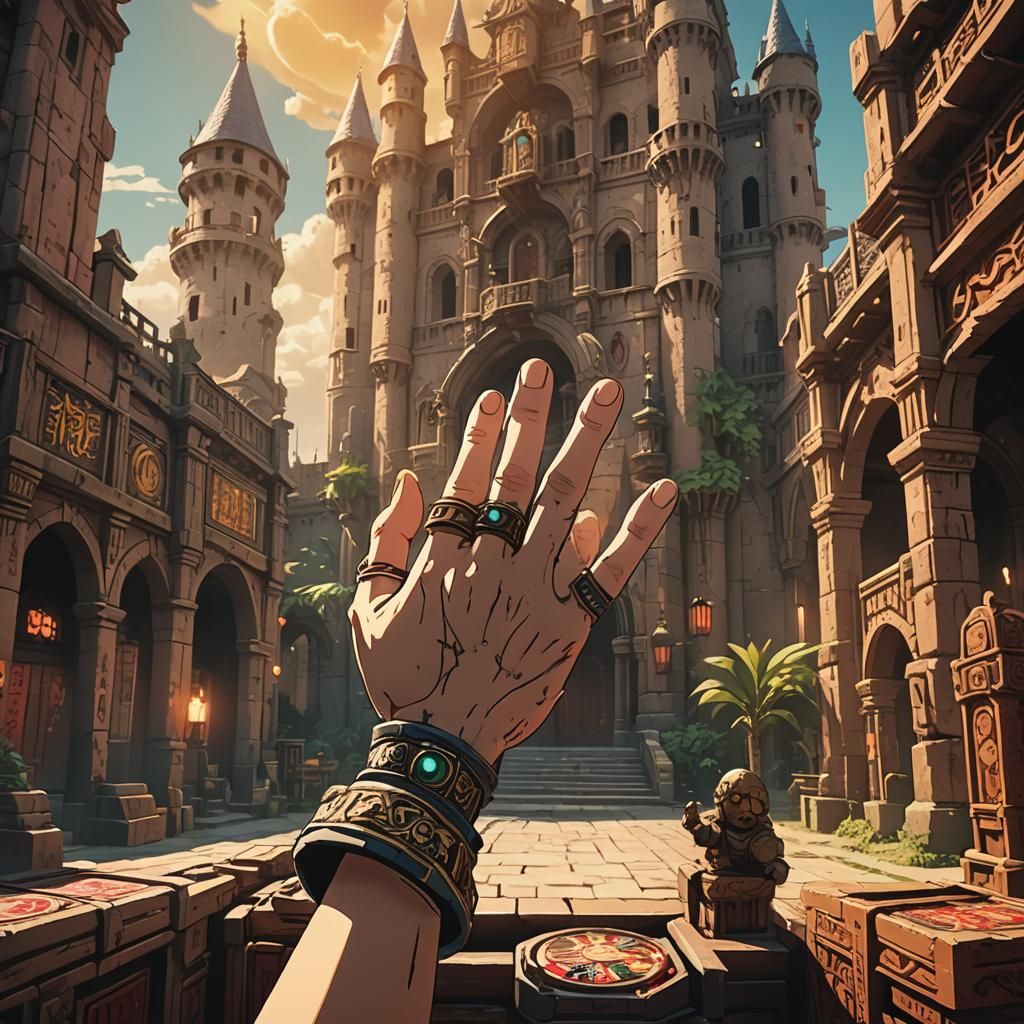 Anime Hand of Fate with Arcade Castle