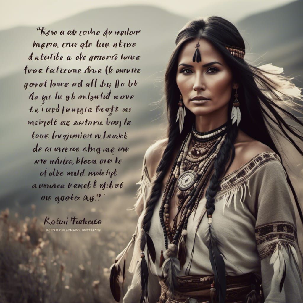 <lora:NativeAmericanStyle:1.0> 

Fui una mujer
Que caminaba ...