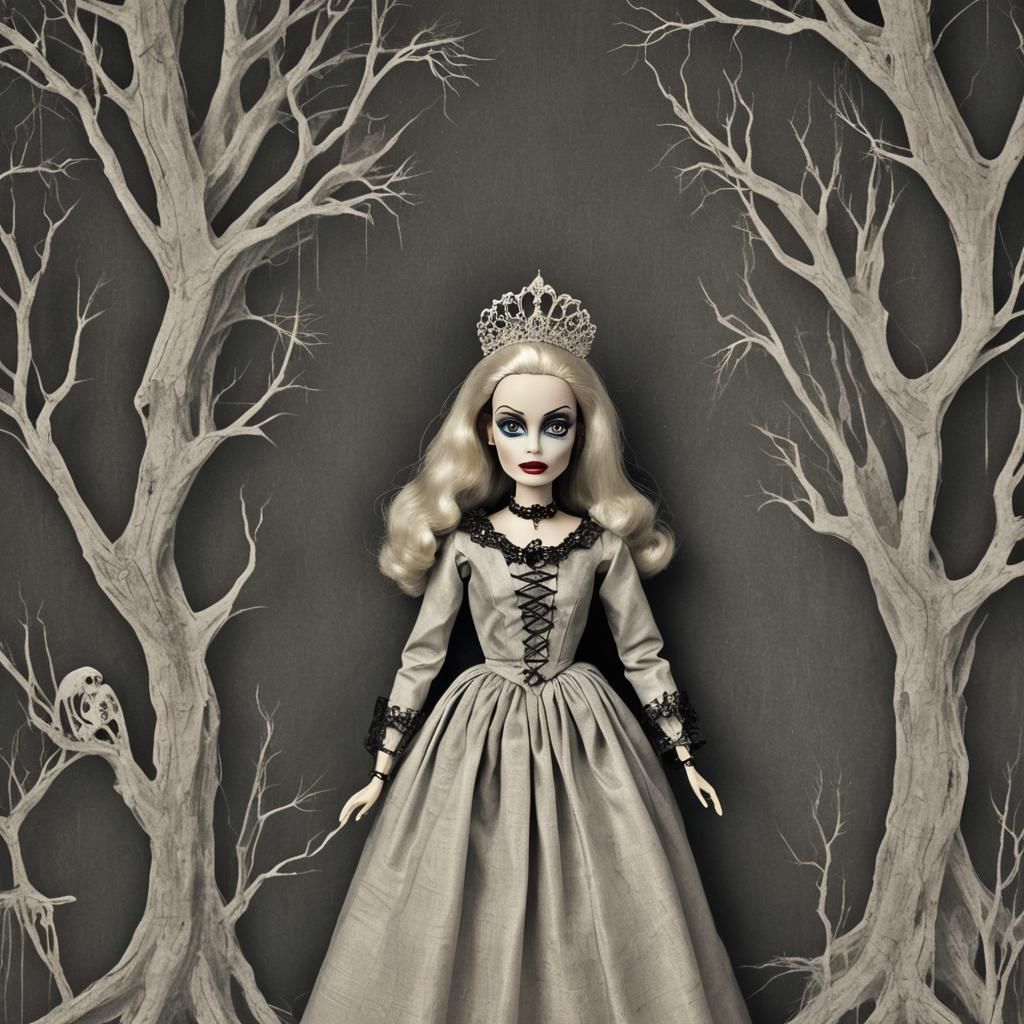 Surreal Barbie Horror, Inspired by Magical Realism