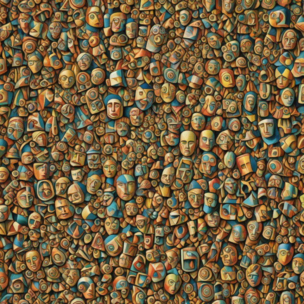 Ethereal Beach Faces