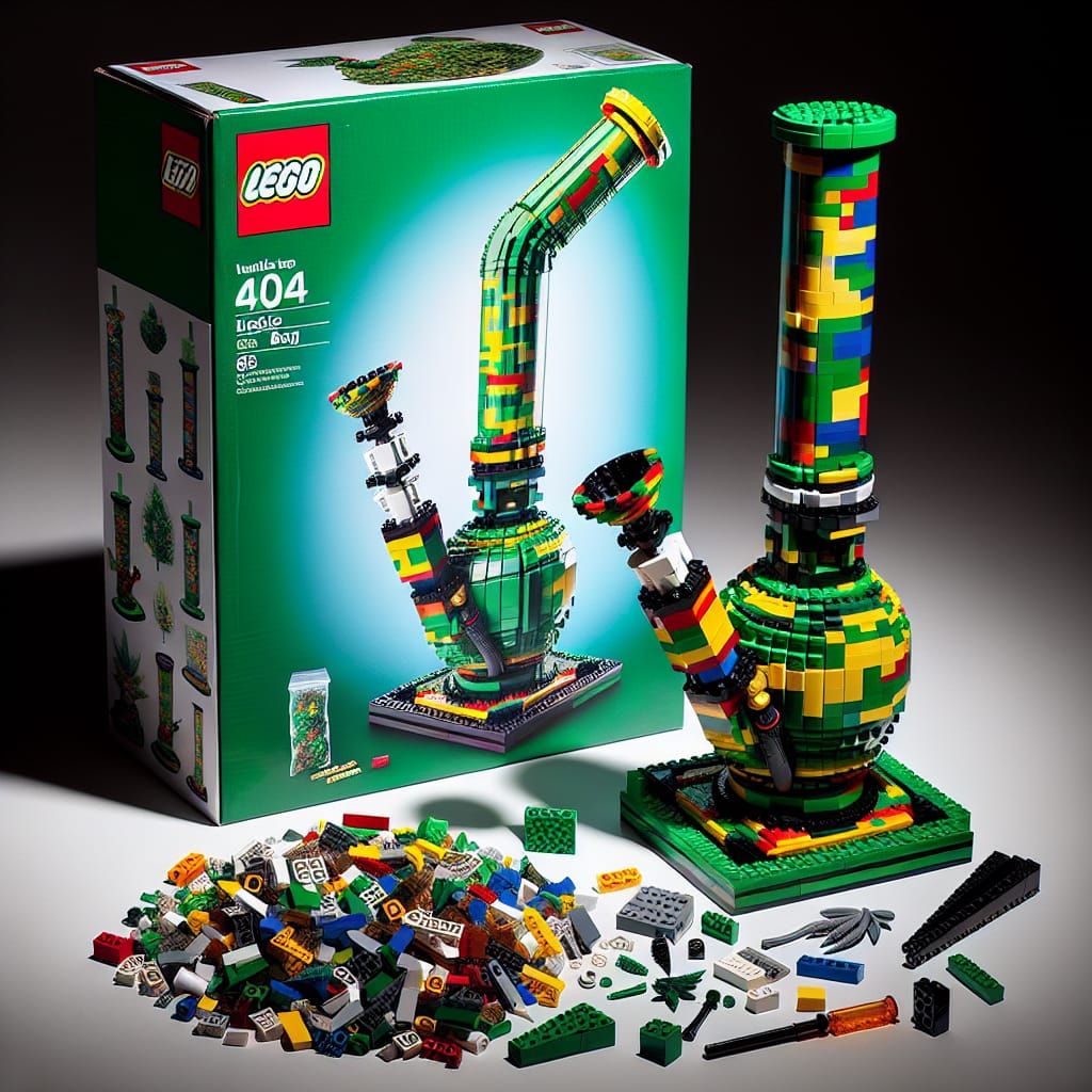 Lego Water Bong Kit in Original Box
