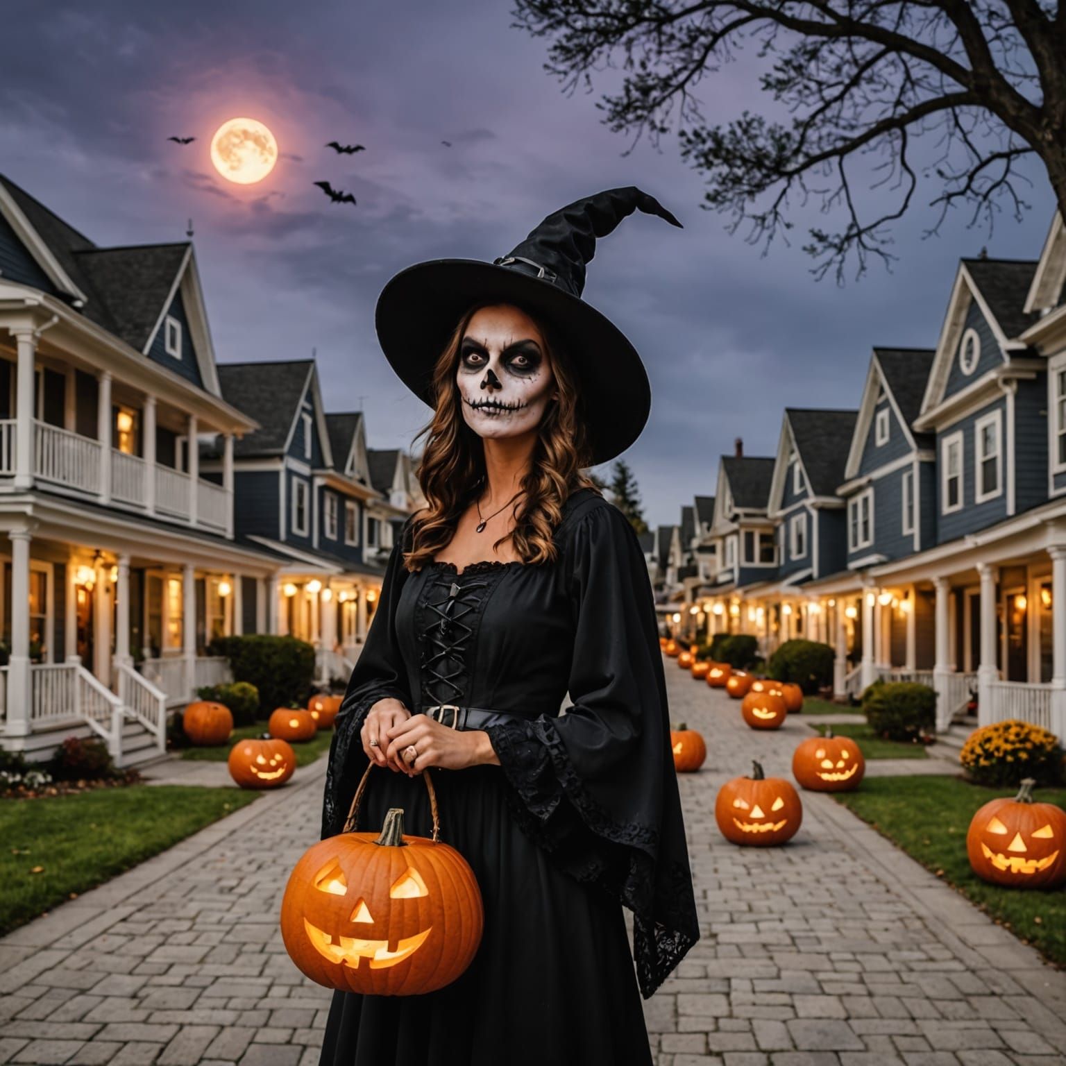Haunted Halloween Vacation Scenes