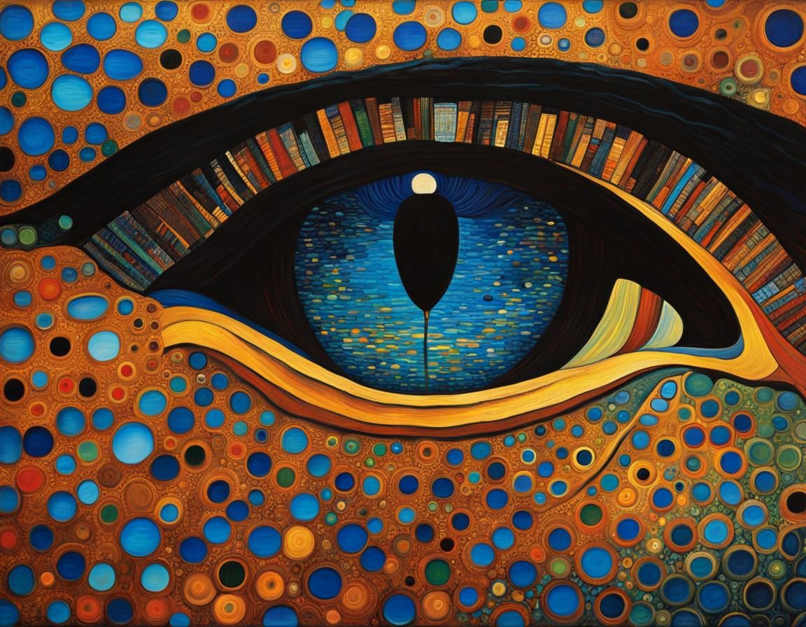 Petra's Khazneh: Oil Painting in Hundertwasser and Van Gogh ...