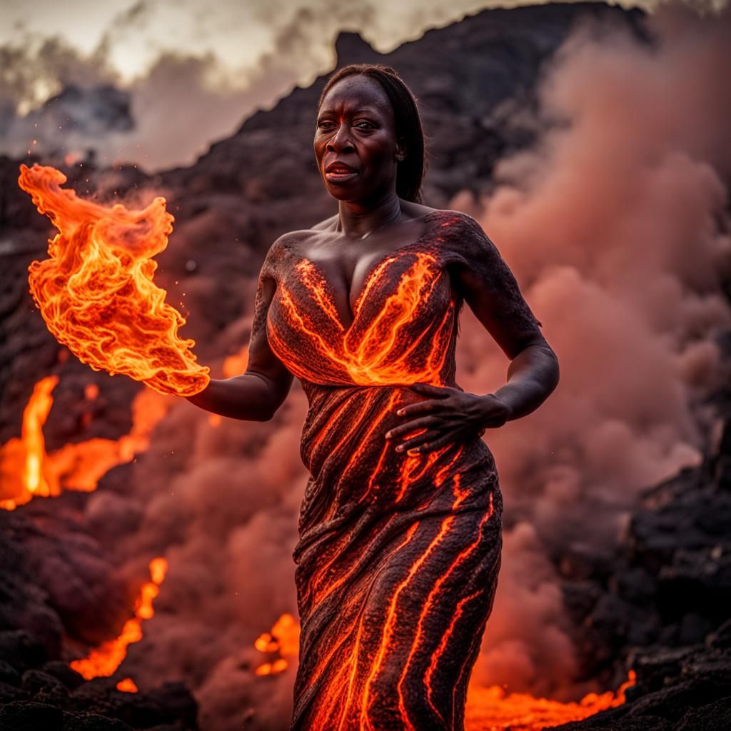 Pele - goddess of fire