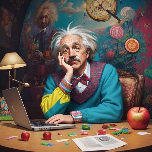 Artificial Intelligent Einstein 🍎.