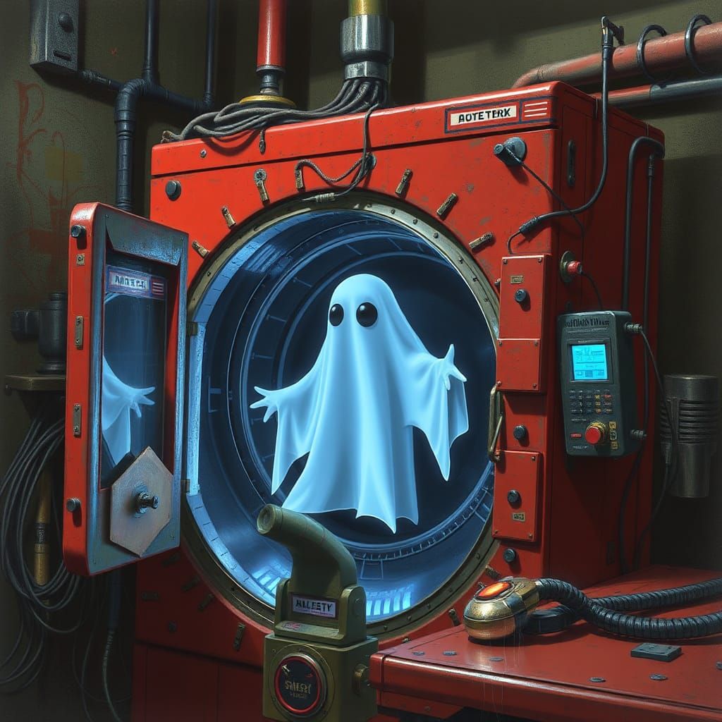 Ghost in the Machine Conceptual Art