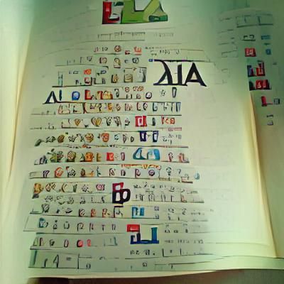Complete English Alphabet Displayed