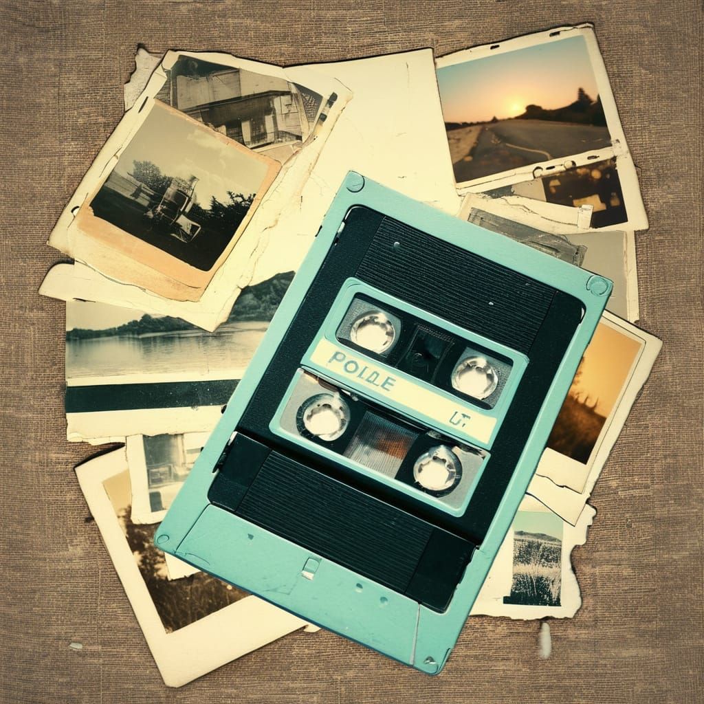 ** A collage, a collection of different photographs. **
This collage is a quiet reverie - a constellation of memories t...