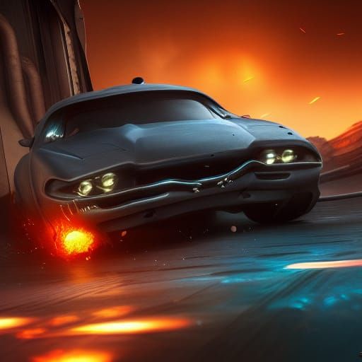 Fast and Furious: Detailed Matte Painting in 8K