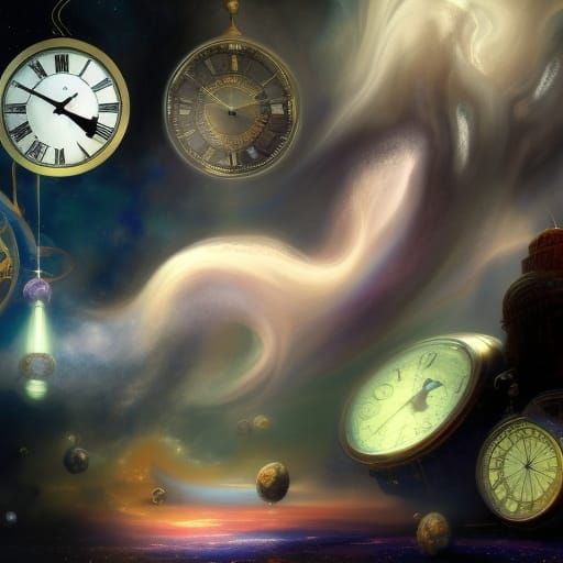 Cosmic Time Flow with Giant Clocks