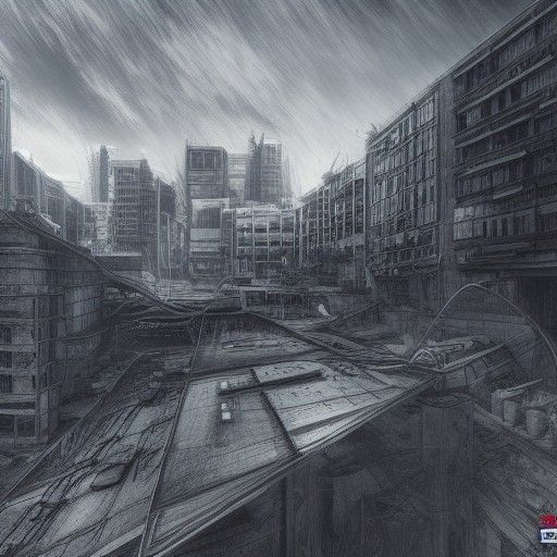 Hyperdetailed Concrete Art: Final Stand in 8k