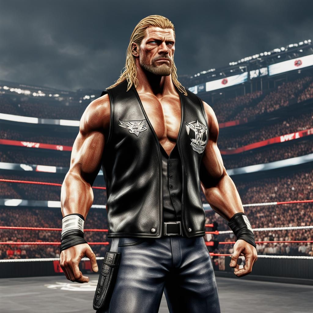 Edge as GTA Character in Hyperrealistic Style