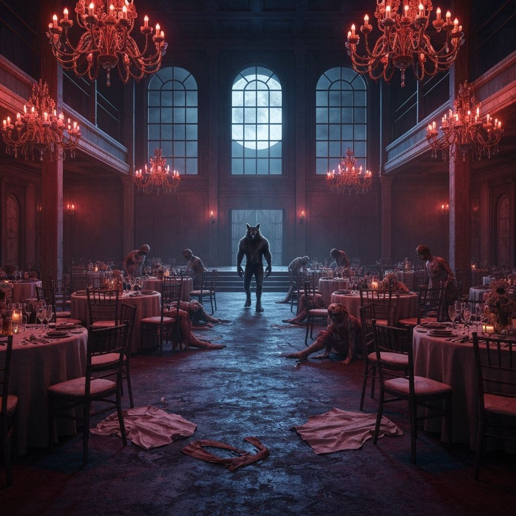 Gothic Horror Prom Night With Zombified Teens