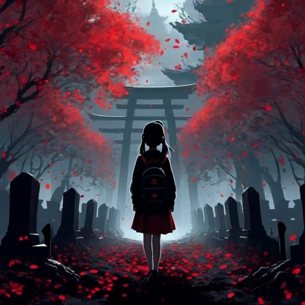 Manga: Chinese Schoolgirl in Misty Graveyard