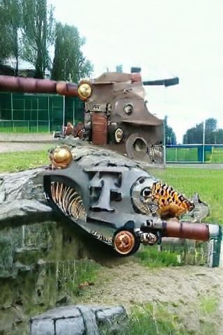 Steampunk Tiger Tank: A WWII Reimagining