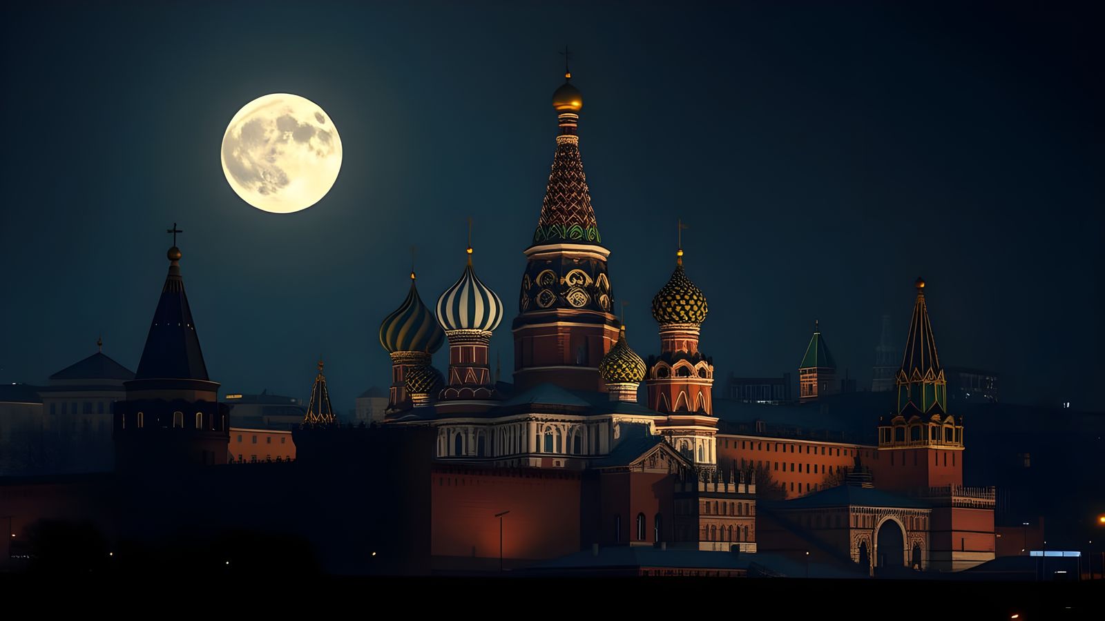 Moscow's Kremel at Dawn