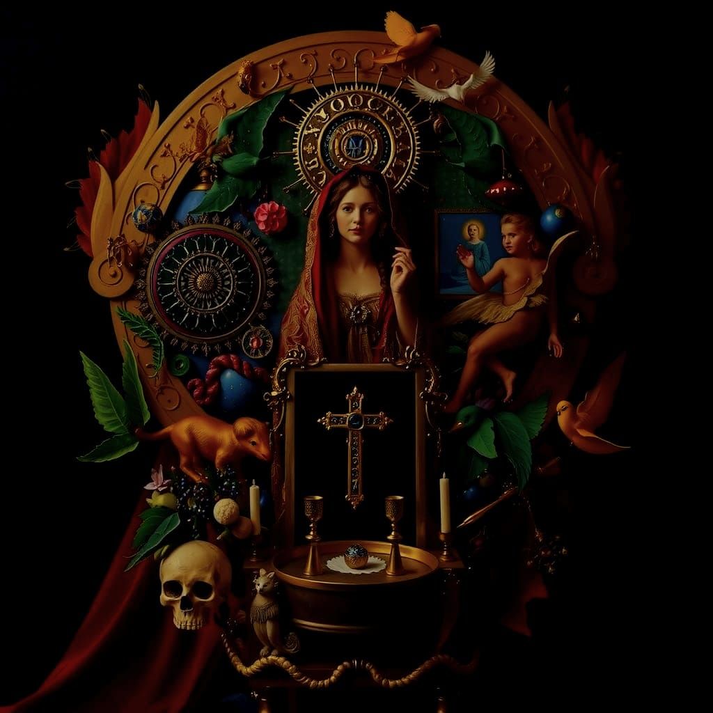 Masterpiece Painting Capturing Beauty and Truth