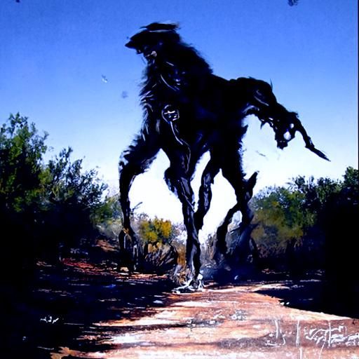Skinwalker Ranch: Oil Painting Landscape