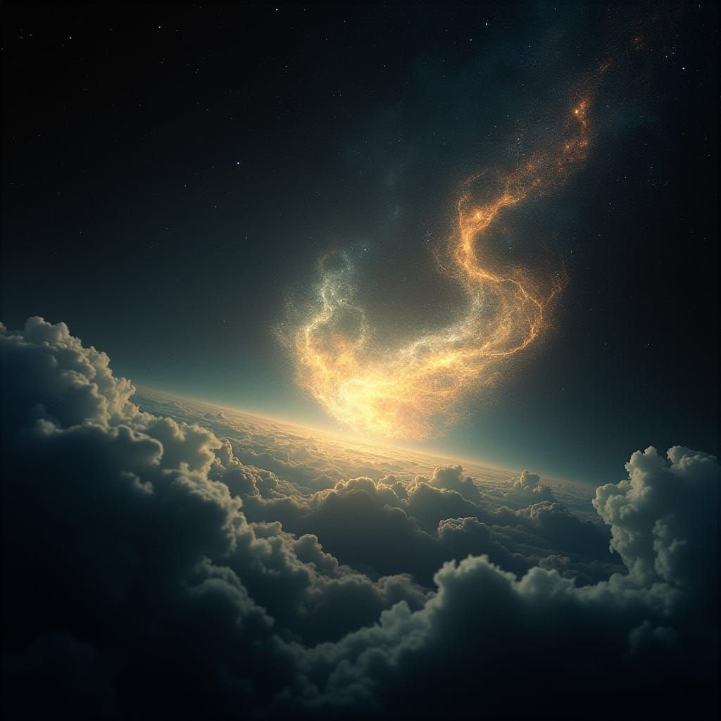 Cosmic Vortex in Cinematic Beauty