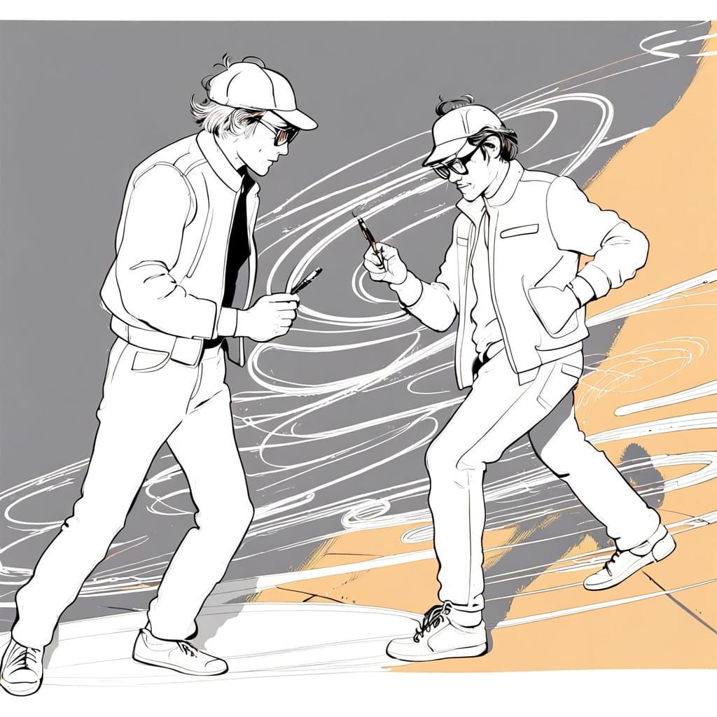 Retrofuturist Author at Work: Digital Concept Art