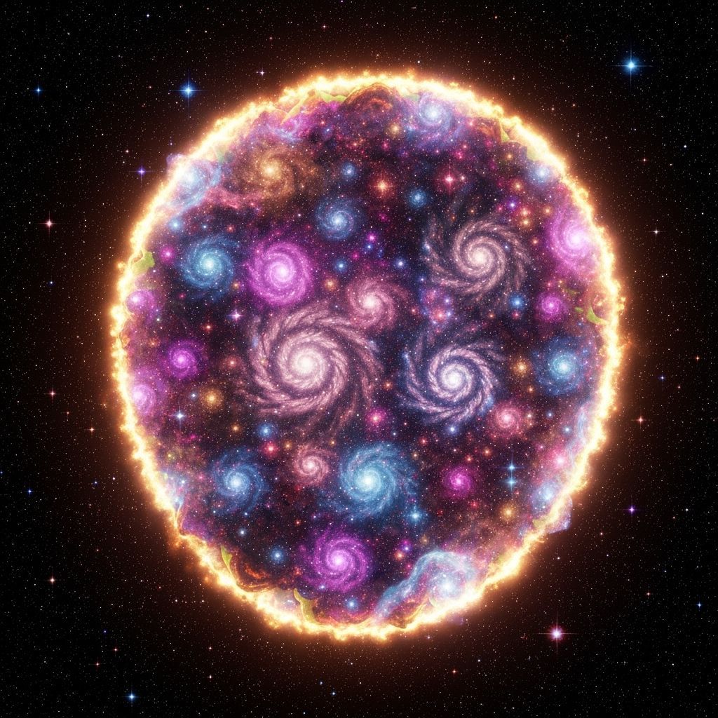 Taco-Shaped Nebula: A Celestial Formation