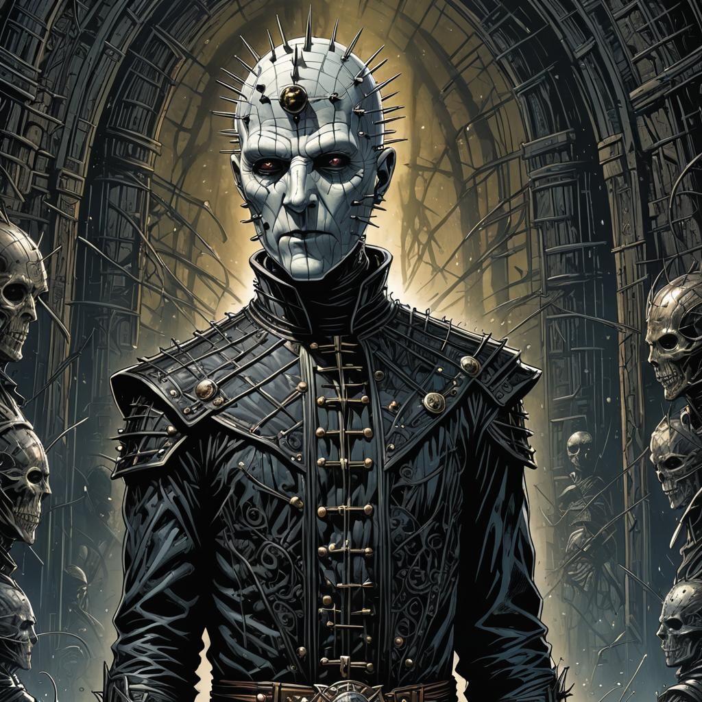 Pinhead Comic Book Art by Brooks and Mumford