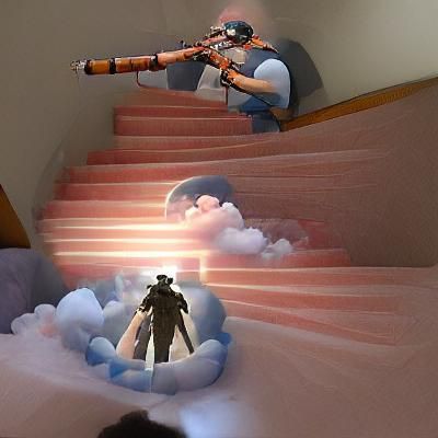 Sniper Ascends: TF2 Character's Ethereal Journey