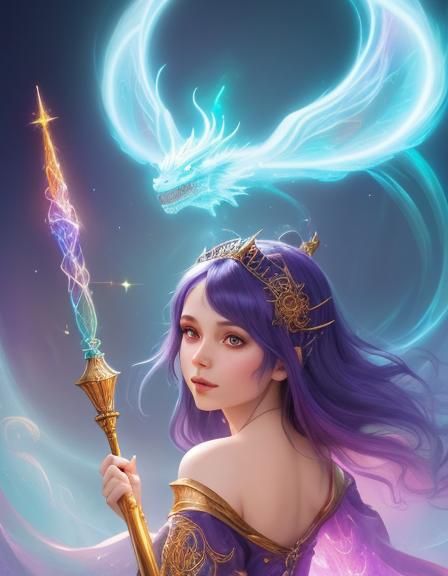 Luminescent Dragon Magic