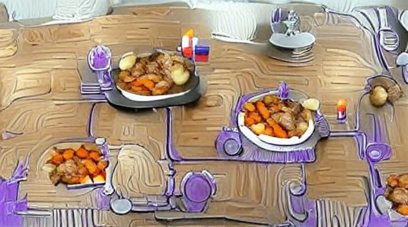 Chicken Roast Dinner with Vegetables
